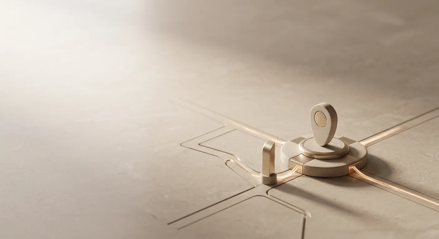 Workflow diagram showing automated supply chain treasury with agents handling inventory monitoring, procurement, treasury policy, and escrow settlement
