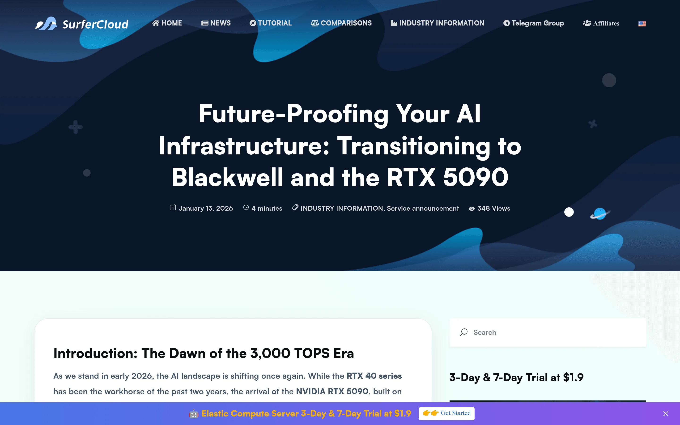 Future-Proofing Your AI Infrastructure: Transitioning to Blackwell and the RTX 5090 - SurferCloud Blog